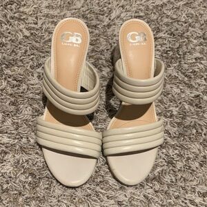 Gianni Bini Women's Beige Strappy Sandals